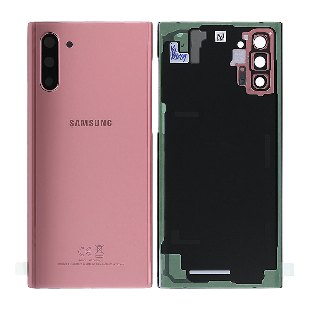 Samsung Galaxy Note 10 (SM-N970F) Baksida Original - Rosa Samsung Galaxy Note 10 (SM-N970F) Baksida Original - Rosa 