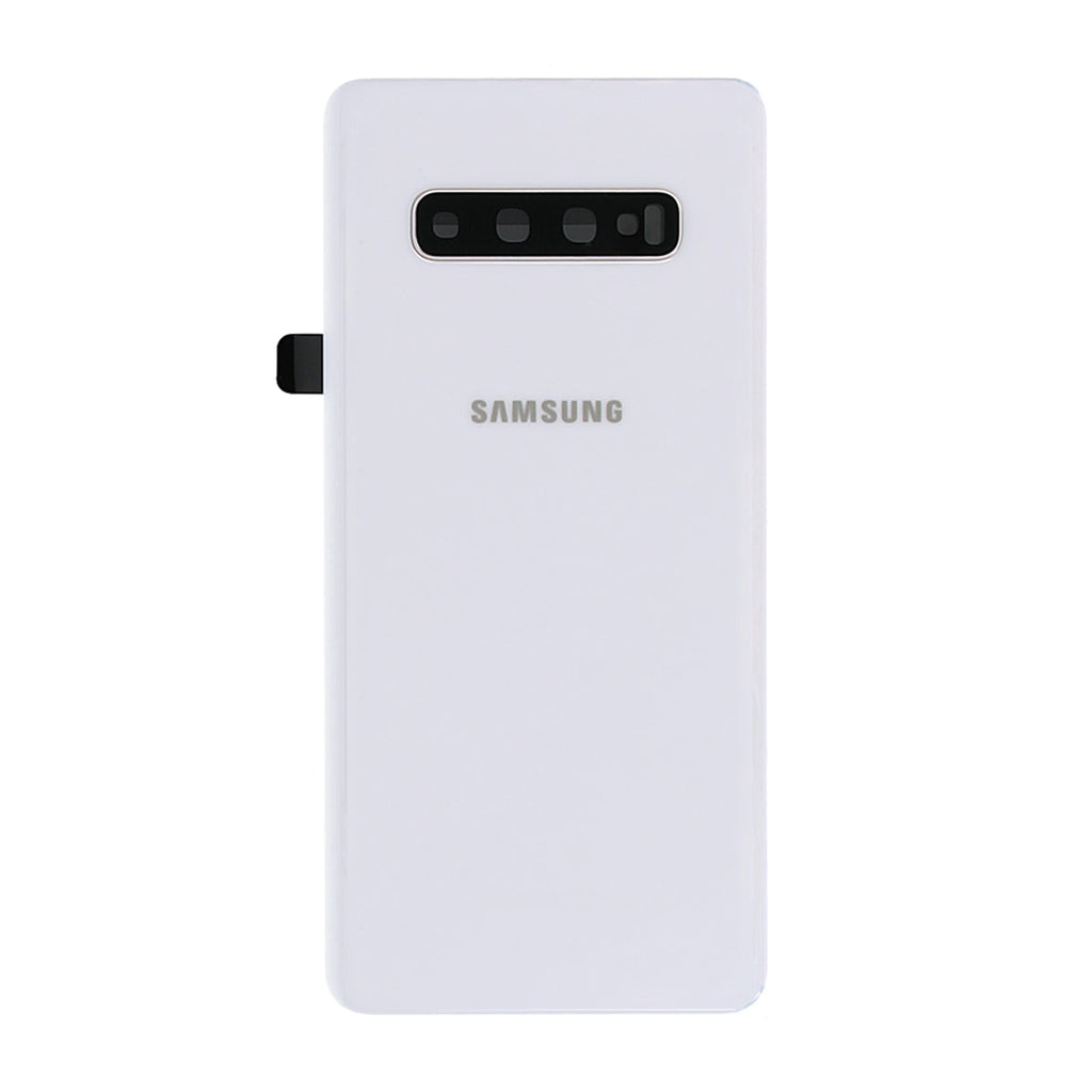 Samsung Galaxy S10 Plus (SM-G975F) Baksida Original - Keramik Vit Samsung Galaxy S10 Plus (SM-G975F) Baksida Original - Keramik Vit 