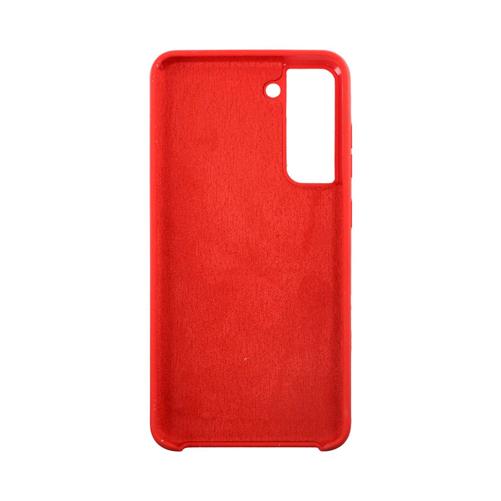 Mobilskal Silikon Samsung Galaxy S21 FE Röd