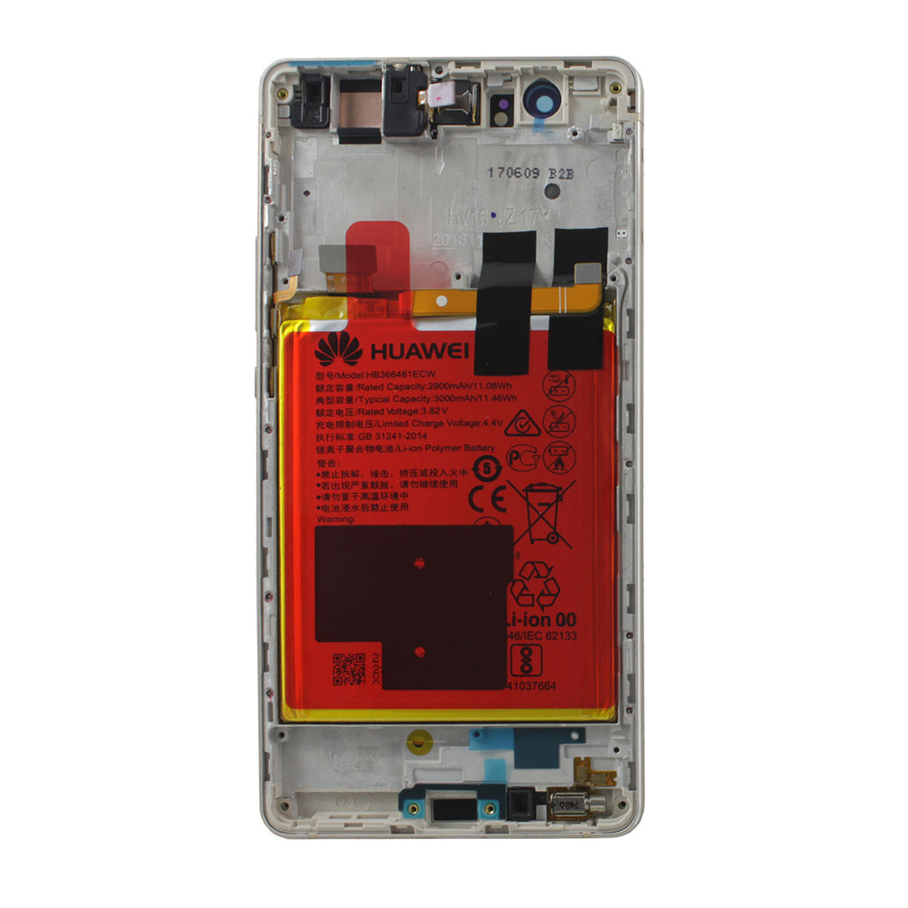 Huawei P9 Lite Skärm med Batteri Original Guld