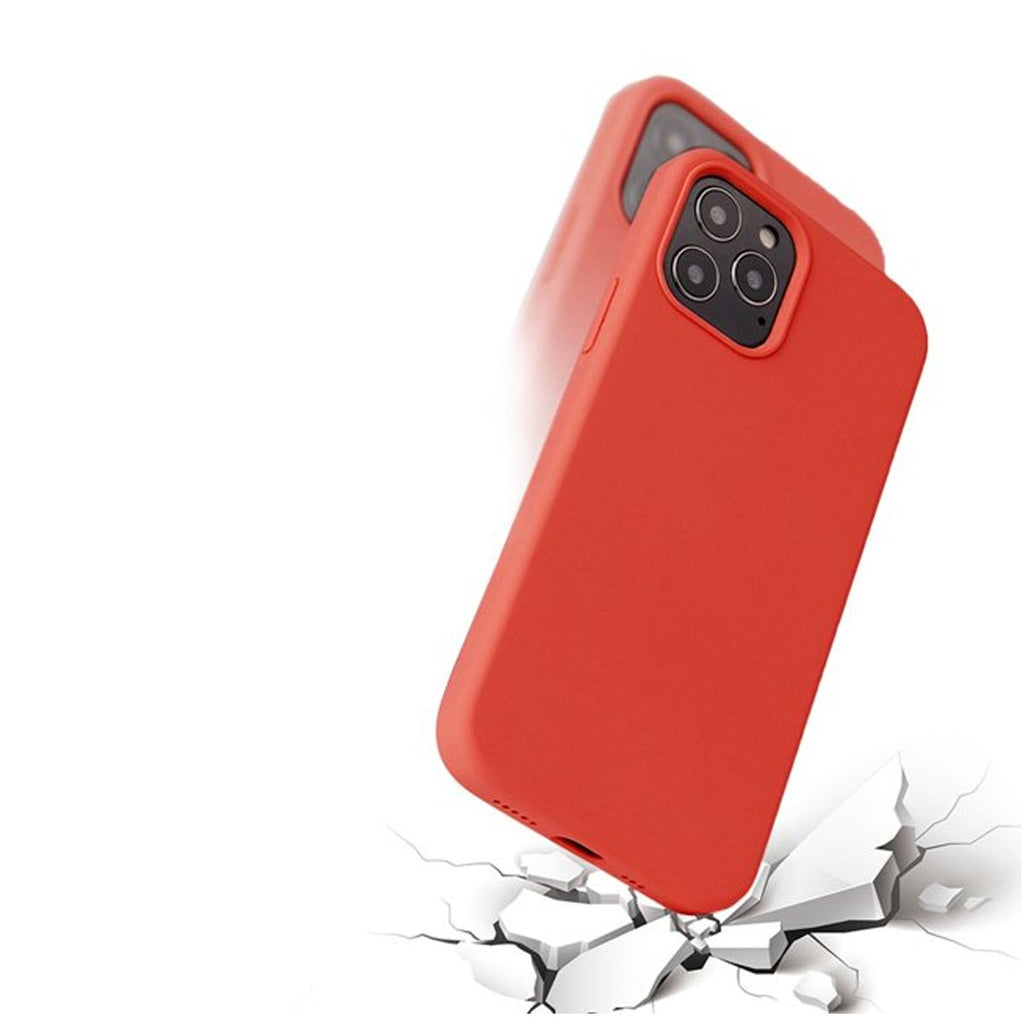 Mobilskal Silikon iPhone 13 Mini Röd