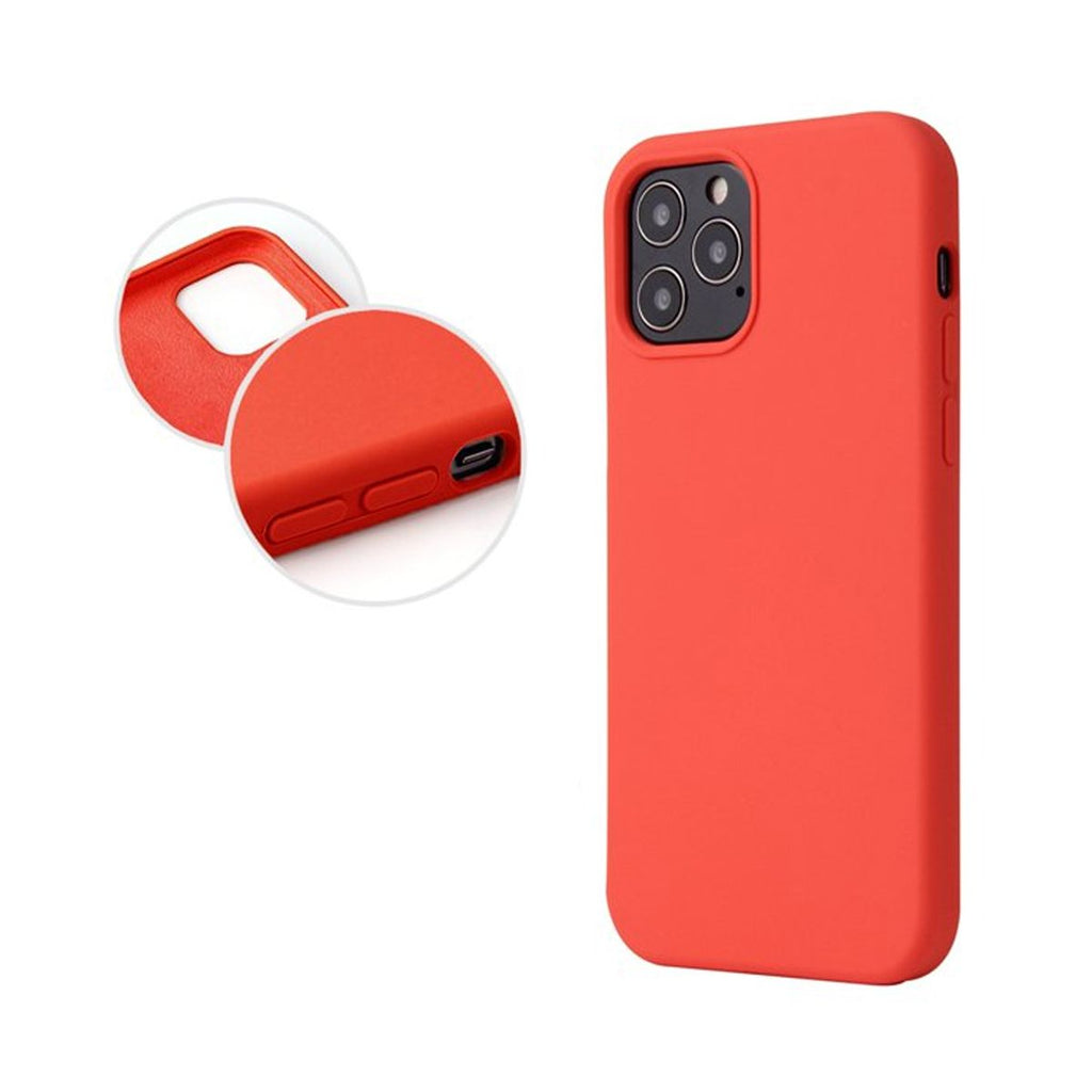 Mobilskal Silikon iPhone 13 Mini Röd