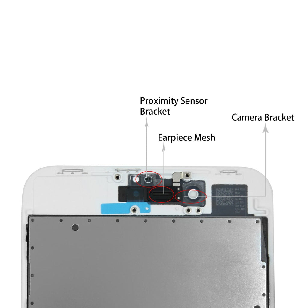 iPhone 8 Plus C11 LCD skärmmontering Original Vit (fungerar endast med C11) hos Phonecare.se