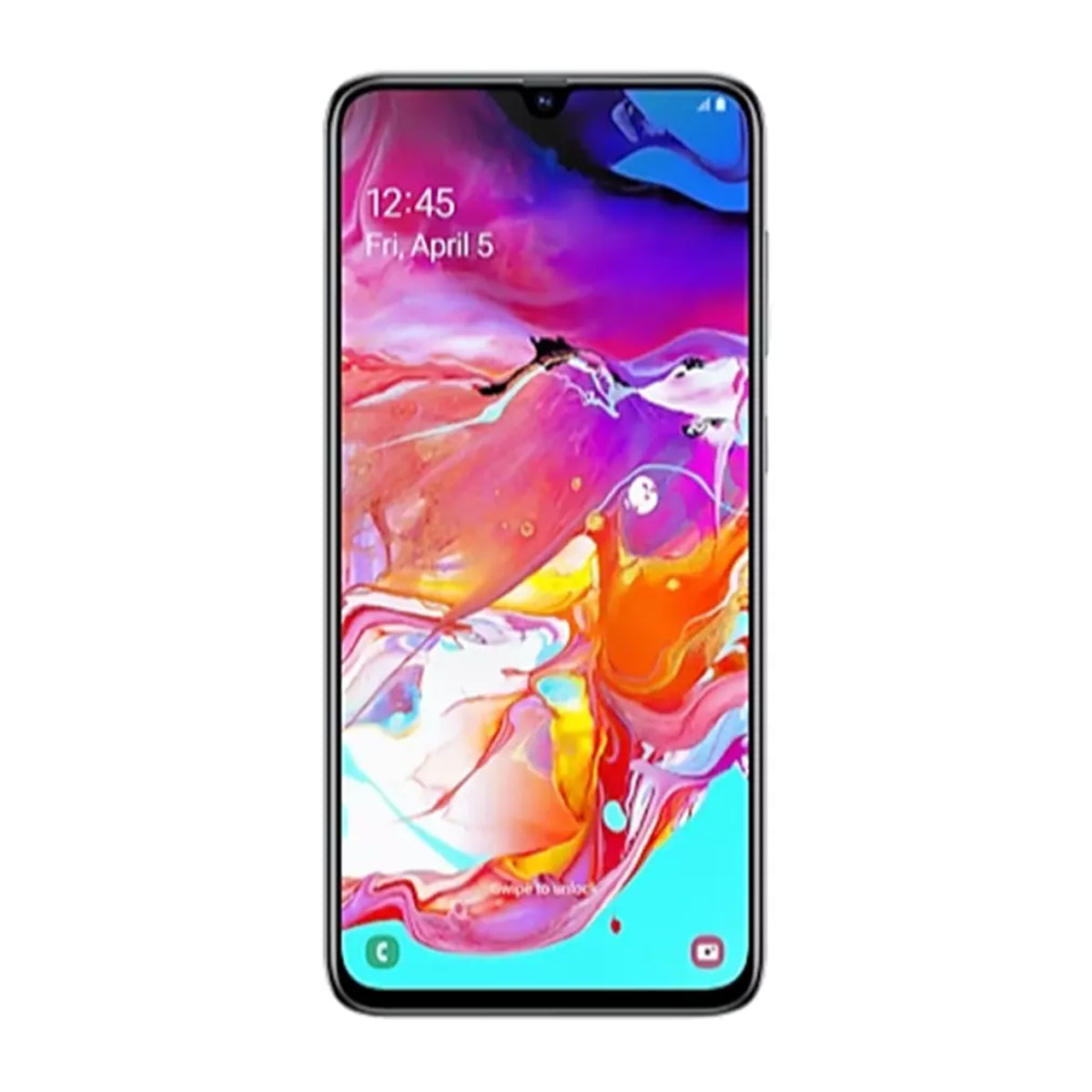 Begagnad Samsung Galaxy A70 128GB Vit - Använt skick - Image 3