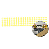 100PCS Protective Camera Sticker For lPhone 6G-15Promax Camera Repair Infrared DoMatrix replacement Protect Tool