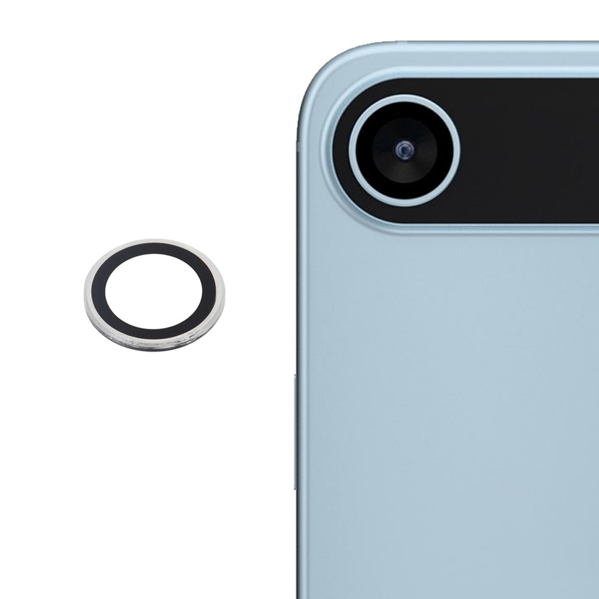 Kameraskydd i härdat glas för iPhone Air - Transparent