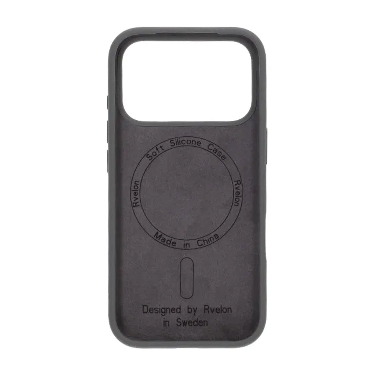 Rvelon Mobilskal Silikon MagSafe för iPhone 17 Pro - Grå - Image 2