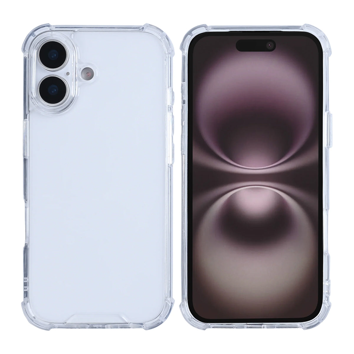 Mobilskal Stöttåligt för iPhone 17 - Transparent
