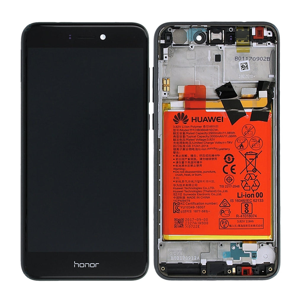 Huawei Honor 8 Lite Skärm med LCD Display med Batteri Original - Svart Huawei Honor 8 Lite Skärm med LCD Display med Batteri Original - Svart Huawei Honor 8 Lite Skärm med LCD Display med Batteri Original - Svart 