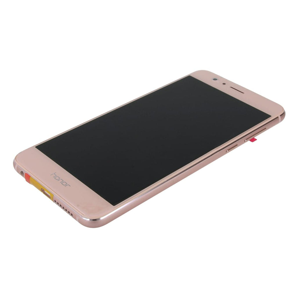 Huawei Honor 8 Skärm med LCD Display med Batteri Original - Rosa Huawei Honor 8 Skärm med LCD Display med Batteri Original - Rosa 