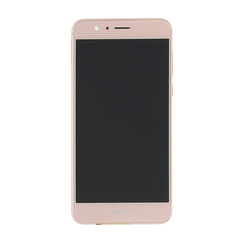 Huawei Honor 8 Skärm med LCD Display med Batteri Original - Rosa 