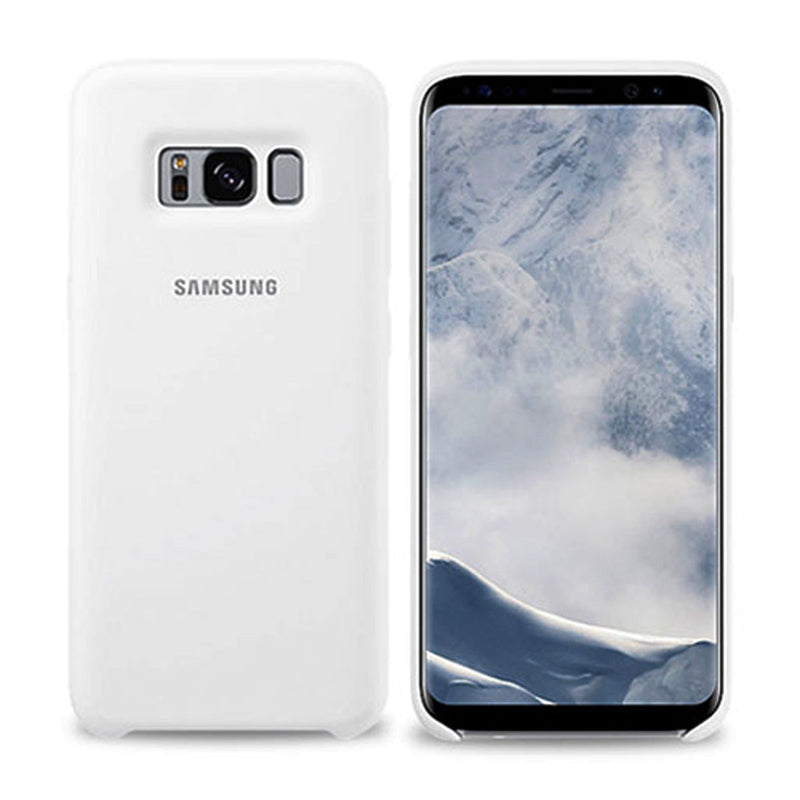 Mobilskal Silikon Samsung Galaxy S8 Plus - Vit Mobilskal Silikon Samsung Galaxy S8 Plus - Vit 