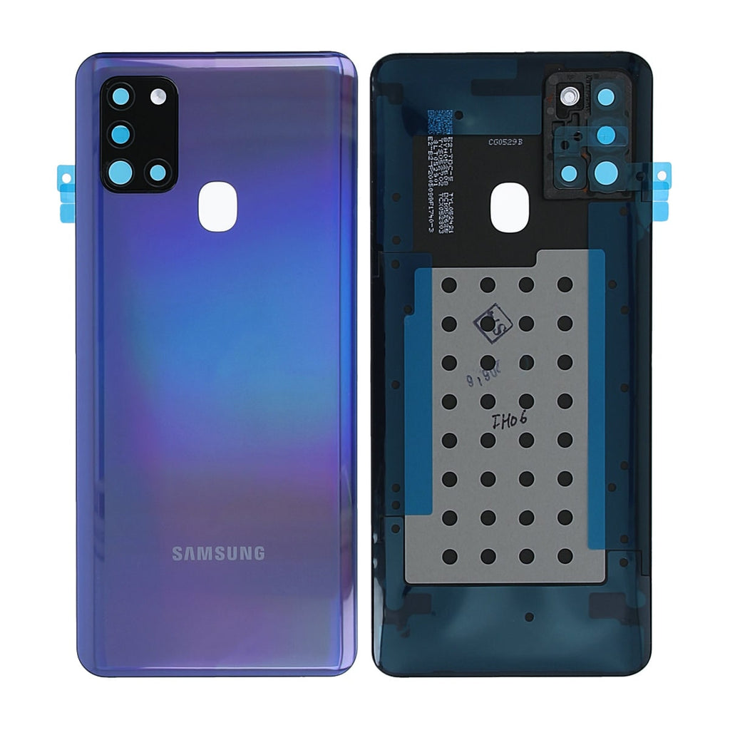 Samsung Galaxy A21s (SM-A217F) Baksida Original - Blå Samsung Galaxy A21s (SM-A217F) Baksida Original - Blå Samsung Galaxy A21s (SM-A217F) Baksida Original - Blå 