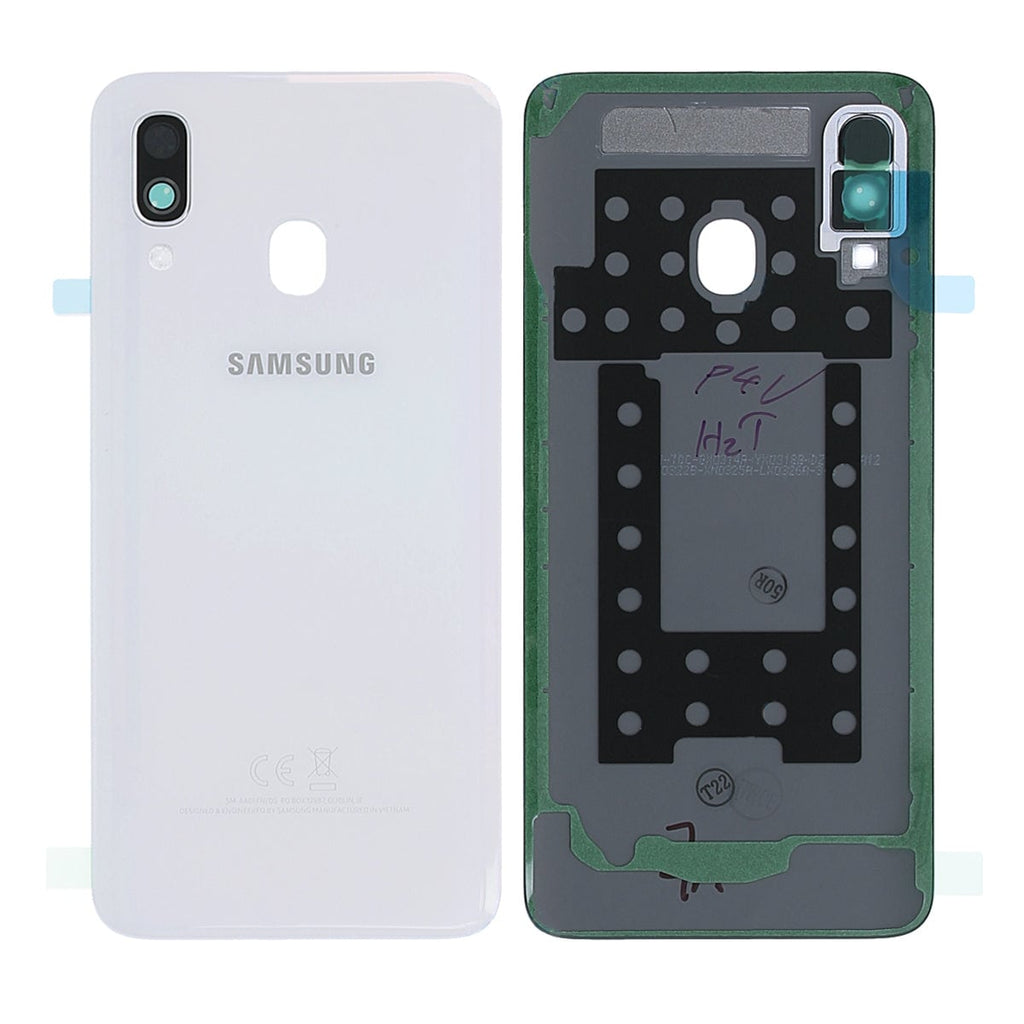 Samsung Galaxy A40 (SM-A405F) Baksida Original - Vit Samsung Galaxy A40 (SM-A405F) Baksida Original - Vit 