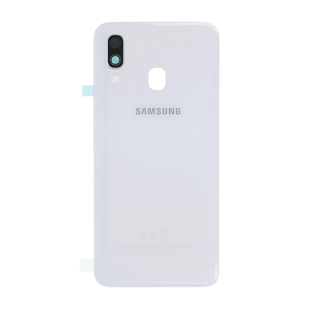 Samsung Galaxy A40 (SM-A405F) Baksida Original - Vit 