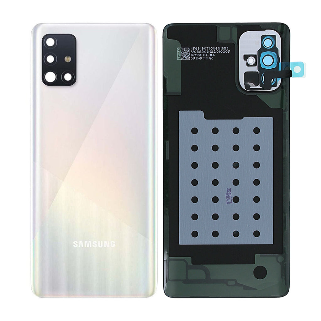 Samsung Galaxy A71 (SM-A715F) Baksida Original - Silver Samsung Galaxy A71 (SM-A715F) Baksida Original - Silver Samsung Galaxy A71 (SM-A715F) Baksida Original - Silver 