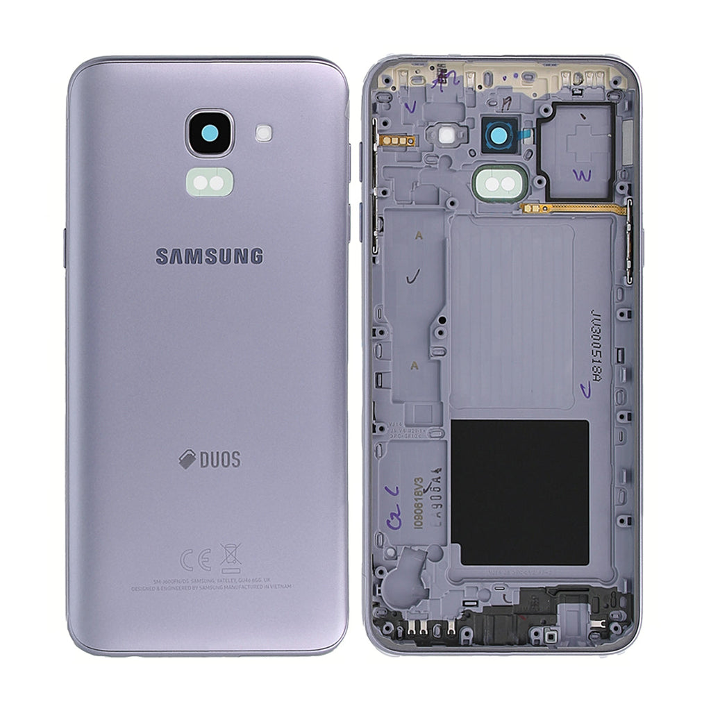 Samsung Galaxy J6 2018 (SM-J600F) Baksida Original - Lila Samsung Galaxy J6 2018 (SM-J600F) Baksida Original - Lila Samsung Galaxy J6 2018 (SM-J600F) Baksida Original - Lila 