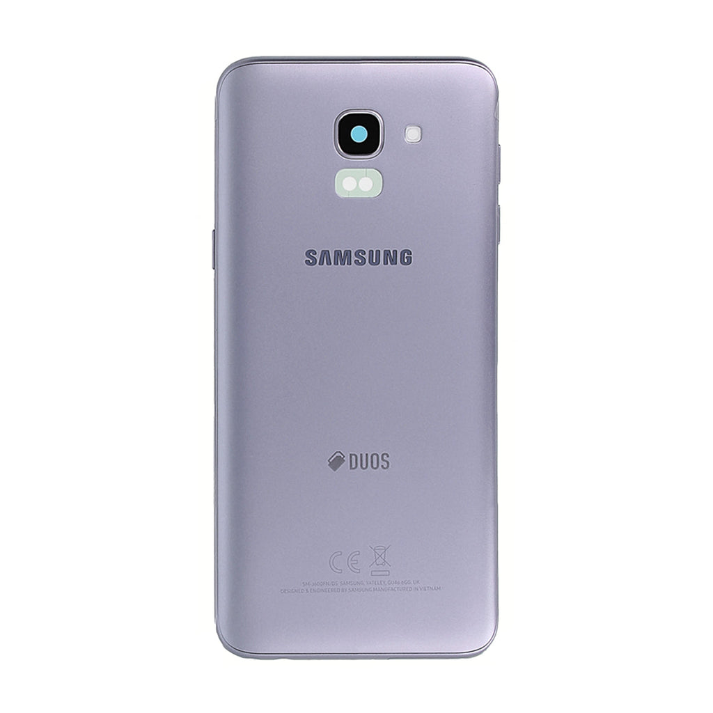 Samsung Galaxy J6 2018 (SM-J600F) Baksida Original - Lila Samsung Galaxy J6 2018 (SM-J600F) Baksida Original - Lila 
