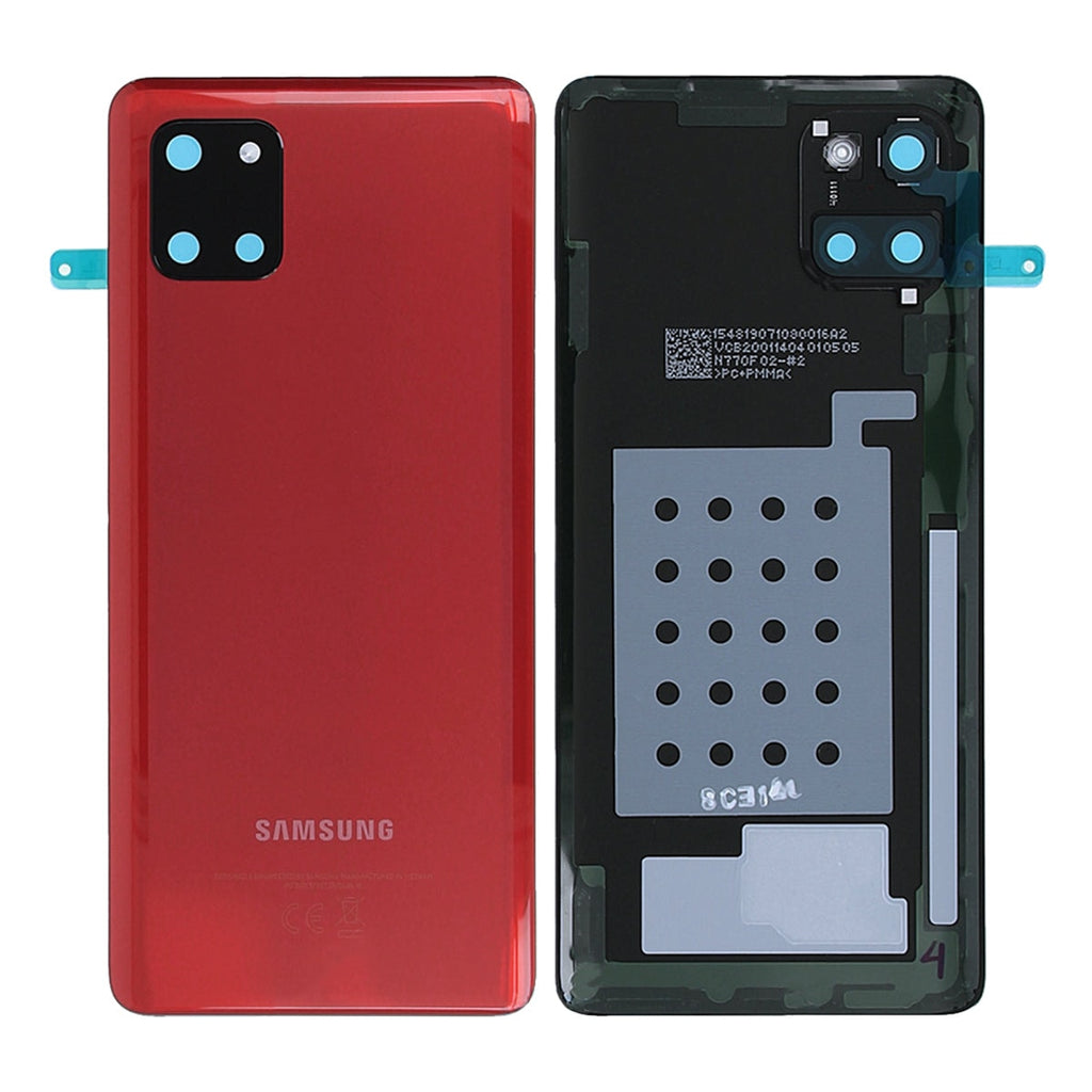 Samsung Galaxy Note 10 Lite (SM-N770F) Baksida Original - Röd Samsung Galaxy Note 10 Lite (SM-N770F) Baksida Original - Röd Samsung Galaxy Note 10 Lite (SM-N770F) Baksida Original - Röd 