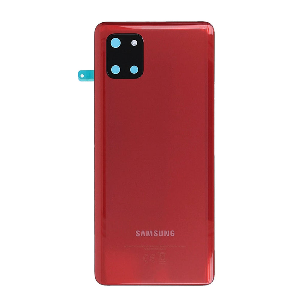 Samsung Galaxy Note 10 Lite (SM-N770F) Baksida Original - Röd Samsung Galaxy Note 10 Lite (SM-N770F) Baksida Original - Röd 