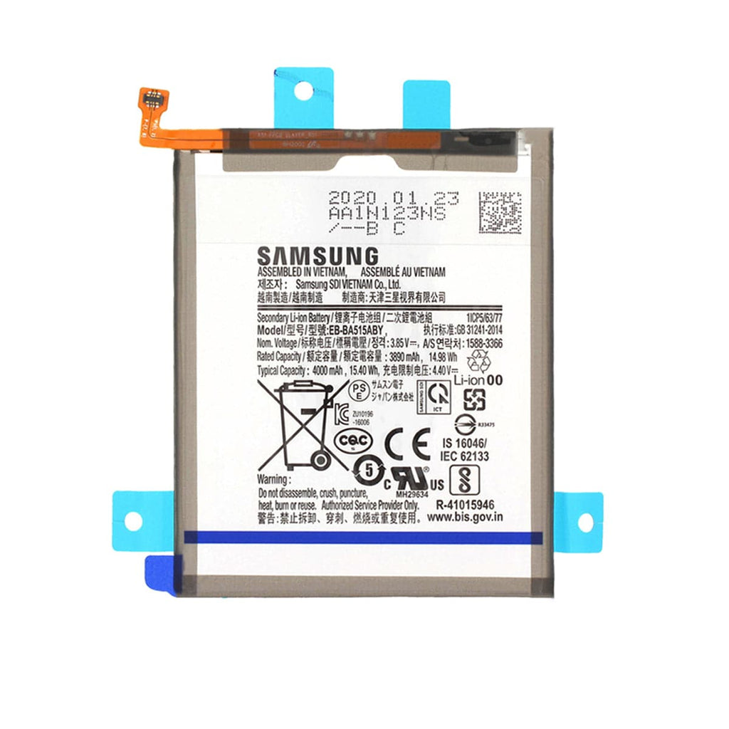 Samsung Galaxy S10 Lite (SM-G770F) Baksida Original - Svart Samsung Galaxy A51 Batteri Original Samsung Galaxy A51 Batteri Original 