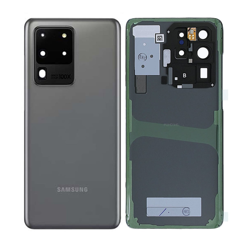 Samsung Galaxy S20 Ultra (SM-G988F) Baksida Original - Grå Samsung Galaxy S20 Ultra (SM-G988F) Baksida Original - Grå Samsung Galaxy S20 Ultra (SM-G988F) Baksida Original - Grå 