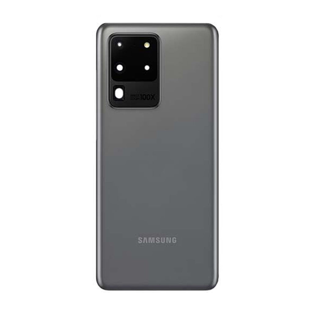 Samsung Galaxy S20 Ultra (SM-G988F) Baksida Original - Grå Samsung Galaxy S20 Ultra (SM-G988F) Baksida Original - Grå 