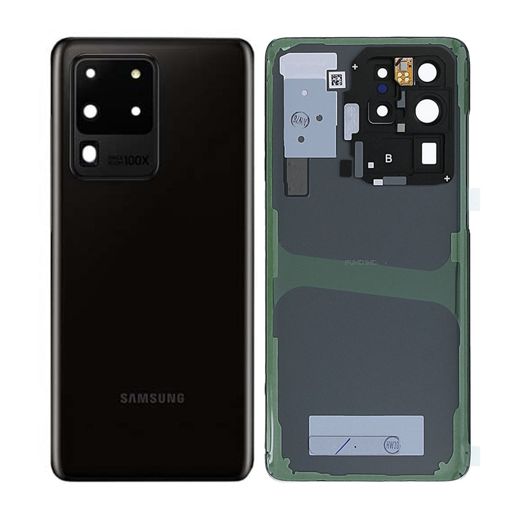 Samsung Galaxy S20 Ultra (SM-G988F) Baksida Original - Svart Samsung Galaxy S20 Ultra (SM-G988F) Baksida Original - Svart Samsung Galaxy S20 Ultra (SM-G988F) Baksida Original - Svart 
