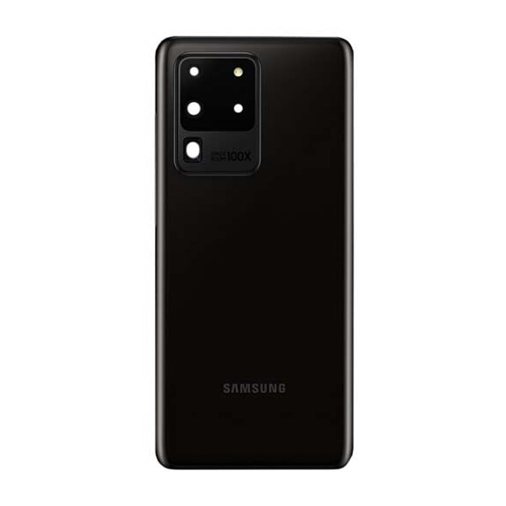Samsung Galaxy S20 Ultra (SM-G988F) Baksida Original - Svart Samsung Galaxy S20 Ultra (SM-G988F) Baksida Original - Svart 