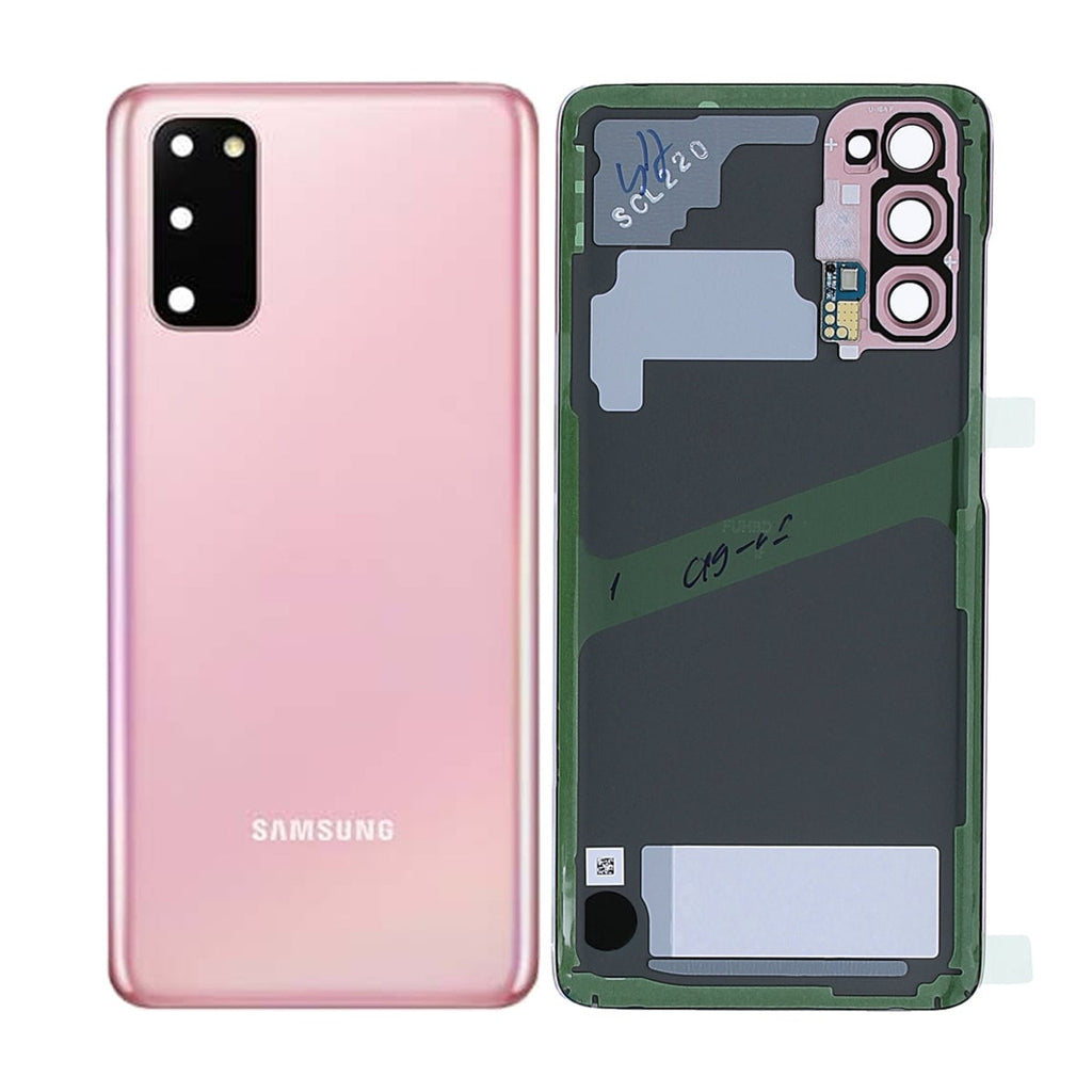 Samsung Galaxy S20 (SM-G980F) Baksida Original - Rosa Samsung Galaxy S20 (SM-G980F) Baksida Original - Rosa Samsung Galaxy S20 (SM-G980F) Baksida Original - Rosa 