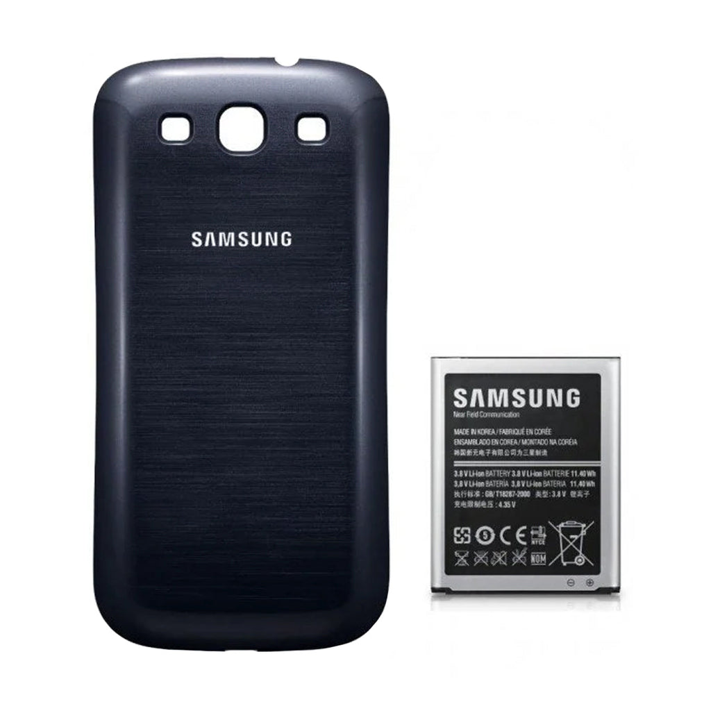 Samsung Galaxy S3 Batteri med Baksida - Blå Samsung Galaxy S3 Batteri med Baksida - Blå 