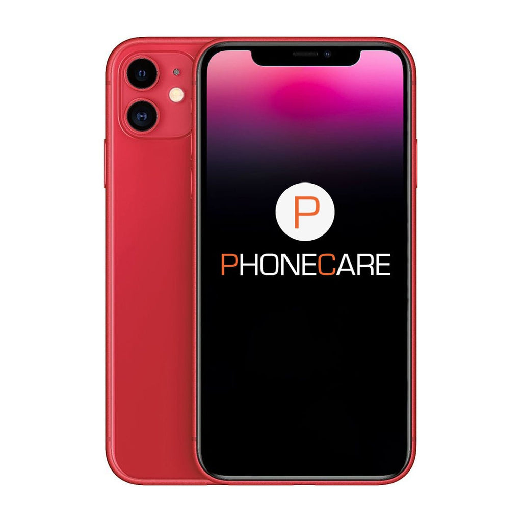 Apple iphone 11 64GB Red - Använt skick (C)