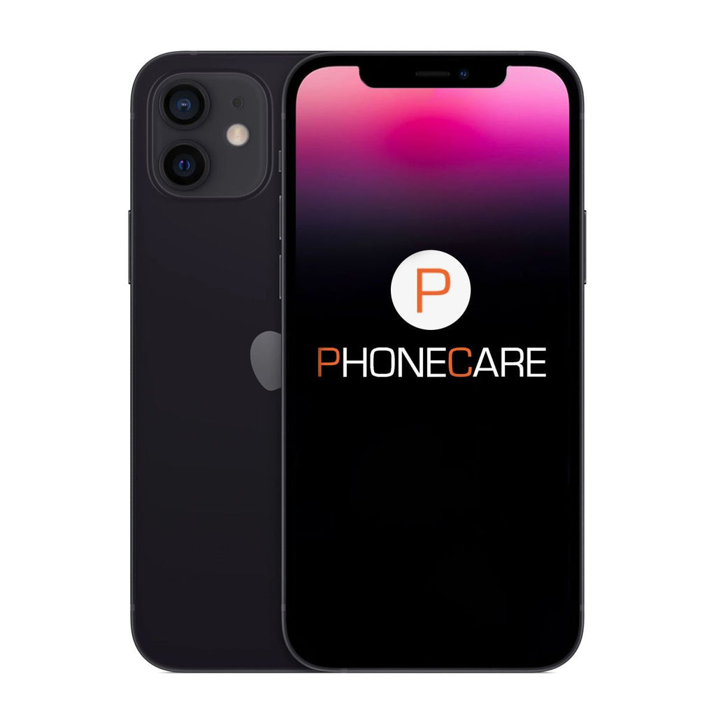 Begagnad iPhone 12 Mini 64GB Svart - Mycket bra skick