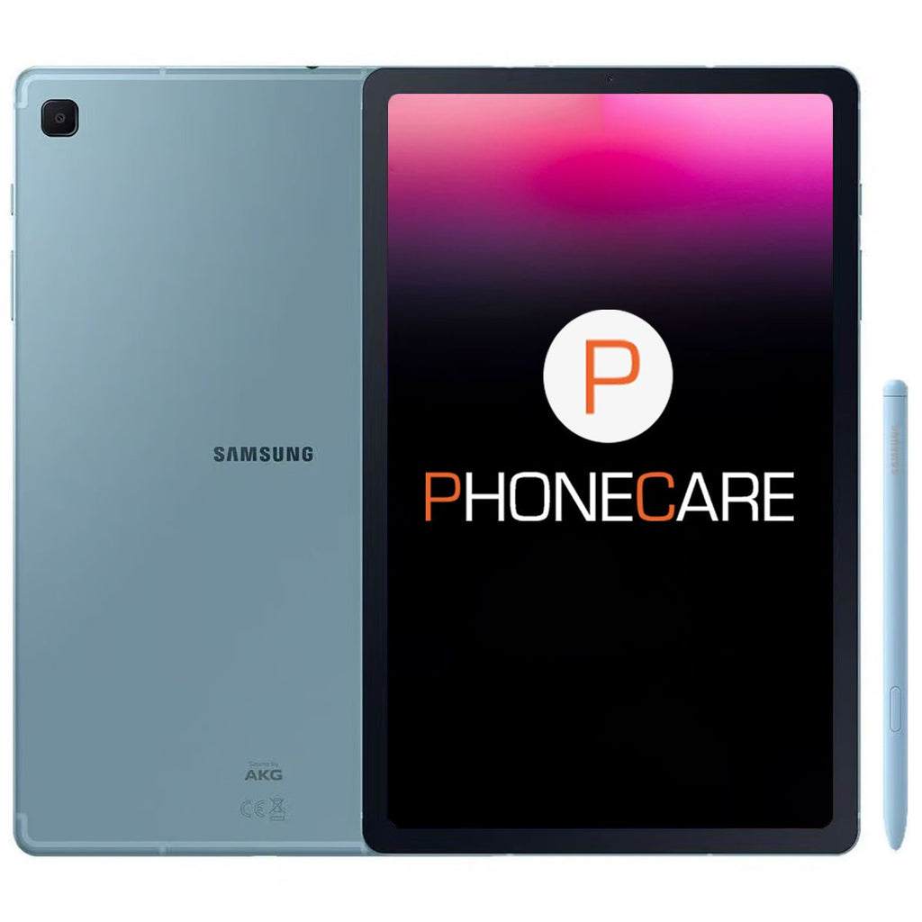 Begagnad Samsung Galaxy Tab S6 Lite 64GB Blå - Använt skick