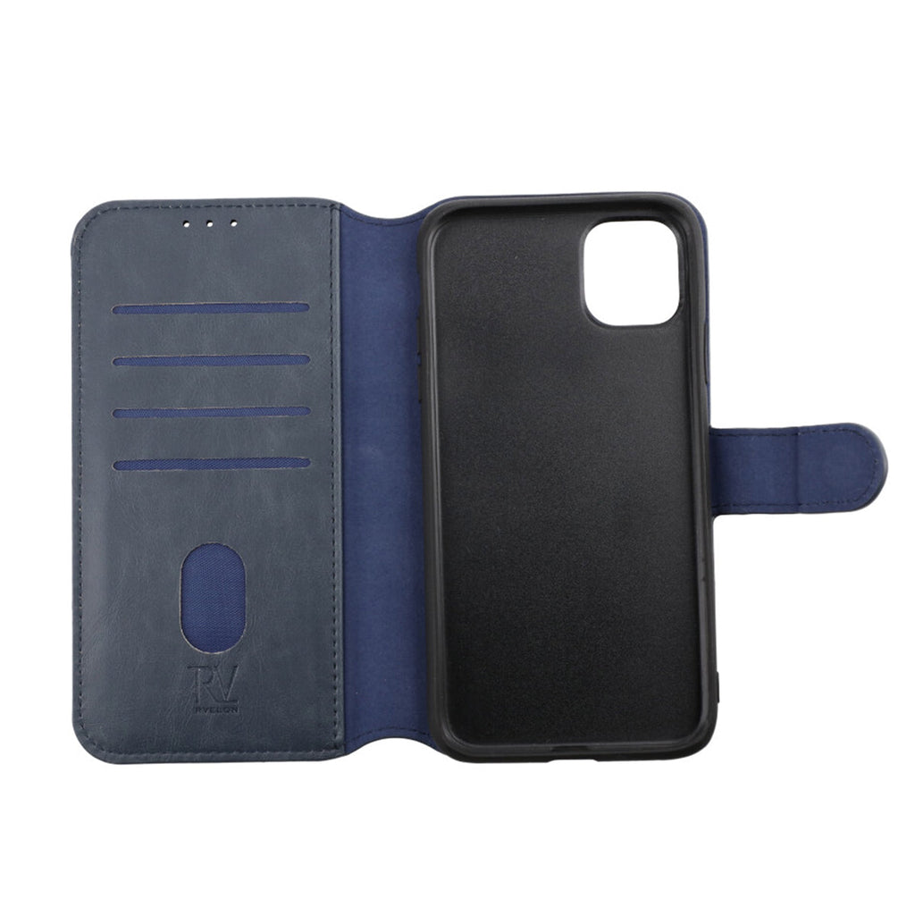 iPhone 11 Plånboksfodral Magnet Rvelon - Blå 