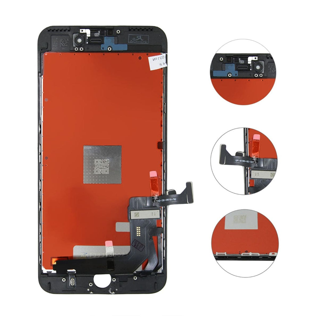 iPhone 7 Plus LCD Skärm med Display (SC) AAA Premium - Svart 