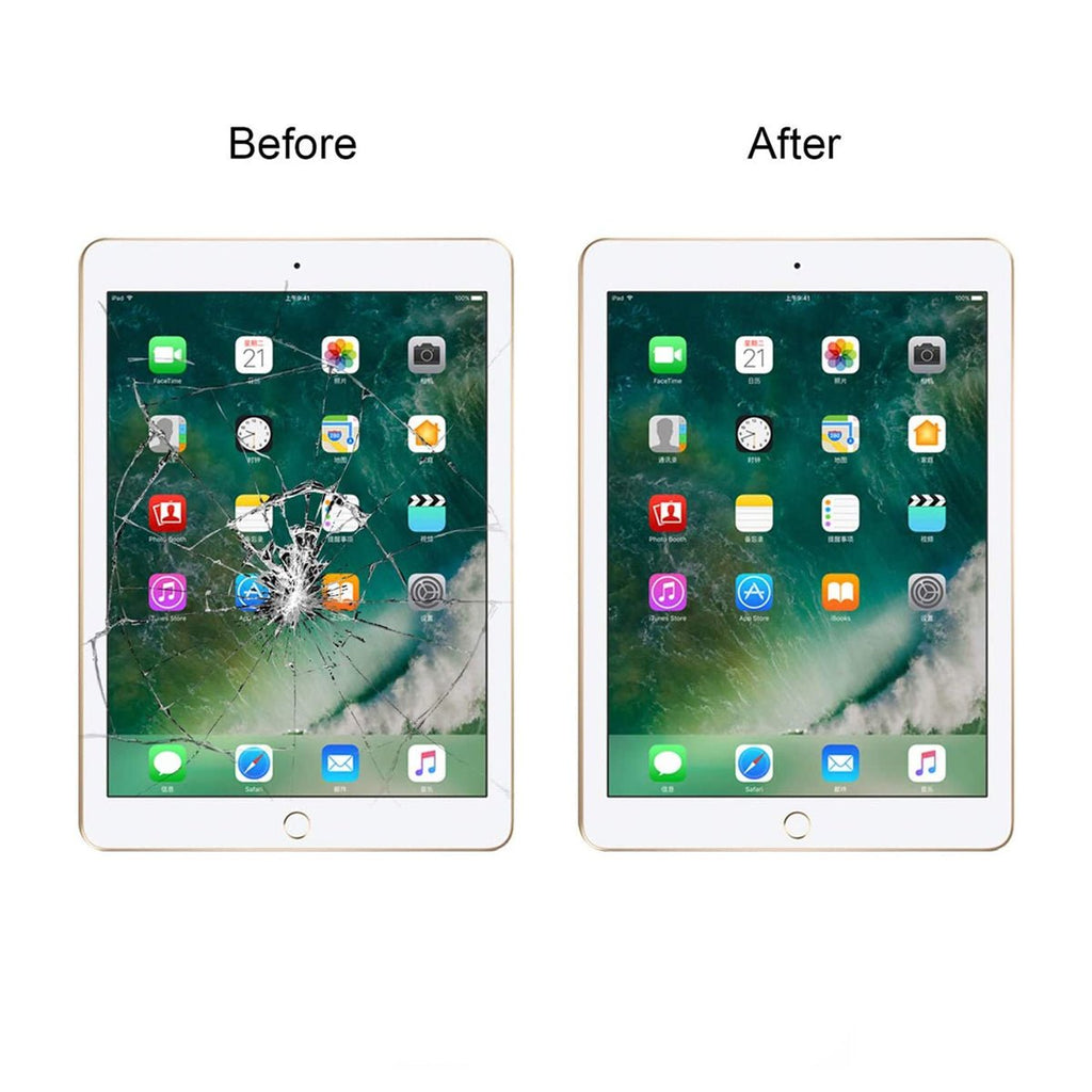 iPad 9 10.2 2021 Glas med Touchskärm Premium - Vit - PhonecareMobilreservdelarWhite