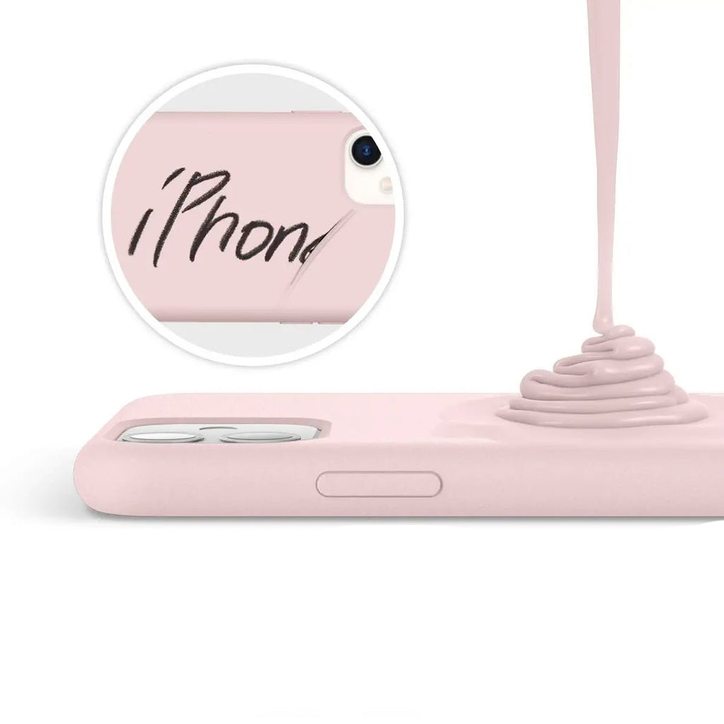 iPhone 11 Mobilskal Silikon Rvelon - Sand Rosa - PhonecareMobilskalRosa
