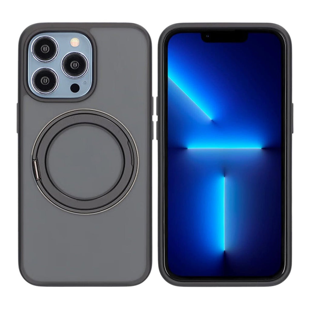 iPhone 13/12 Pro Max Mobilskal med Magsafe Stativ - Svart