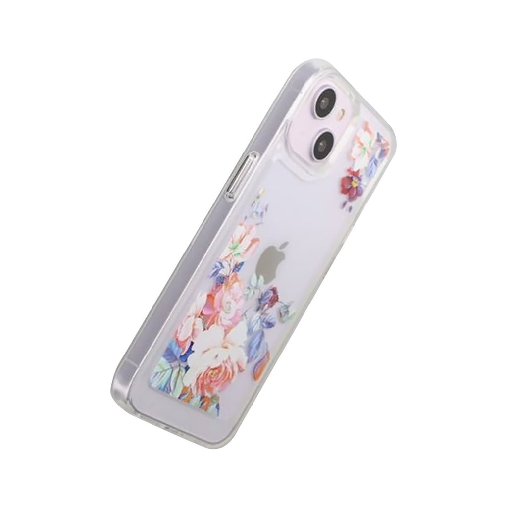 iPhone 14 Mobilskal med motiv - Retro Blommor - PhonecareMobilskalMotiv