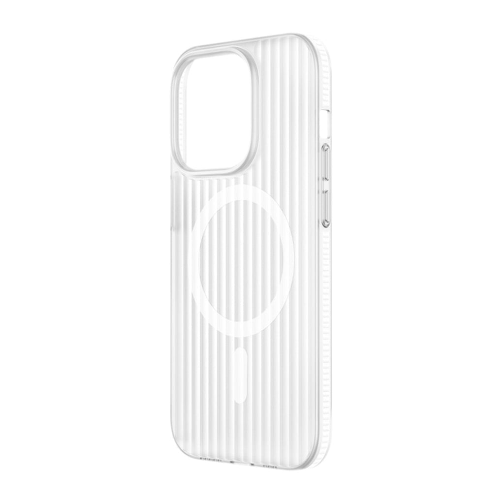 iPhone 14 Pro Max Mobilskal Korrugerad Anti - Halk - Transparent - PhonecareMobilskal