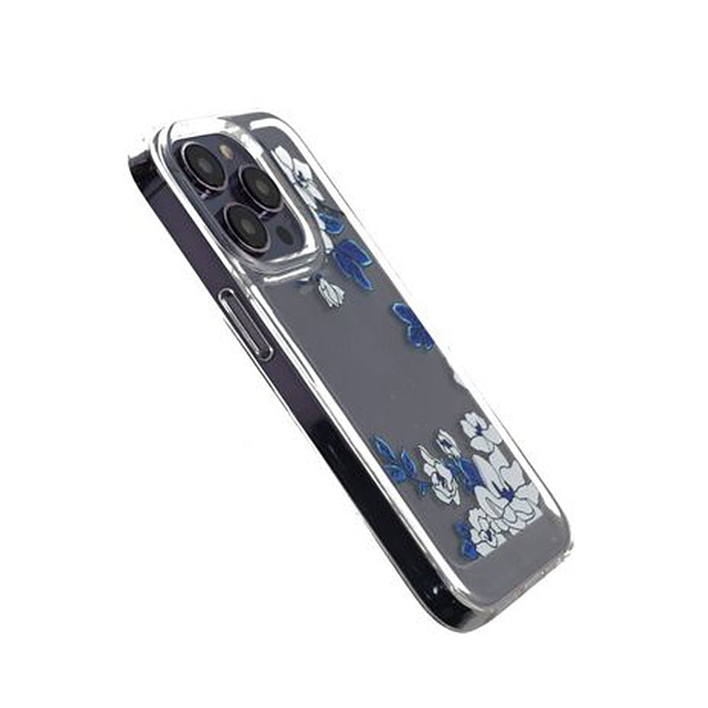 iPhone 14 Pro Mobilskal med motiv - Lila Blad - PhonecareMobilskalLila