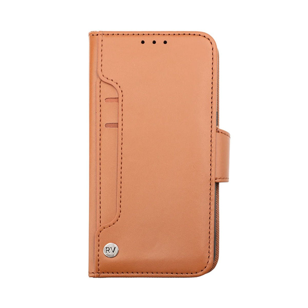 iPhone 14 Pro Plånboksfodral Extra Kortfack Rvelon - Brun - PhonecareMobilskalBrun