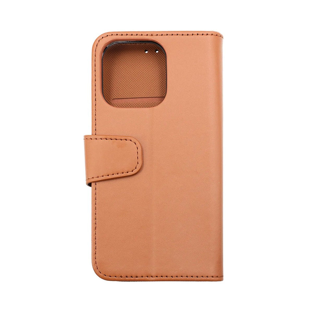 iPhone 14 Pro Plånboksfodral Extra Kortfack Rvelon - Brun - PhonecareMobilskalBrun