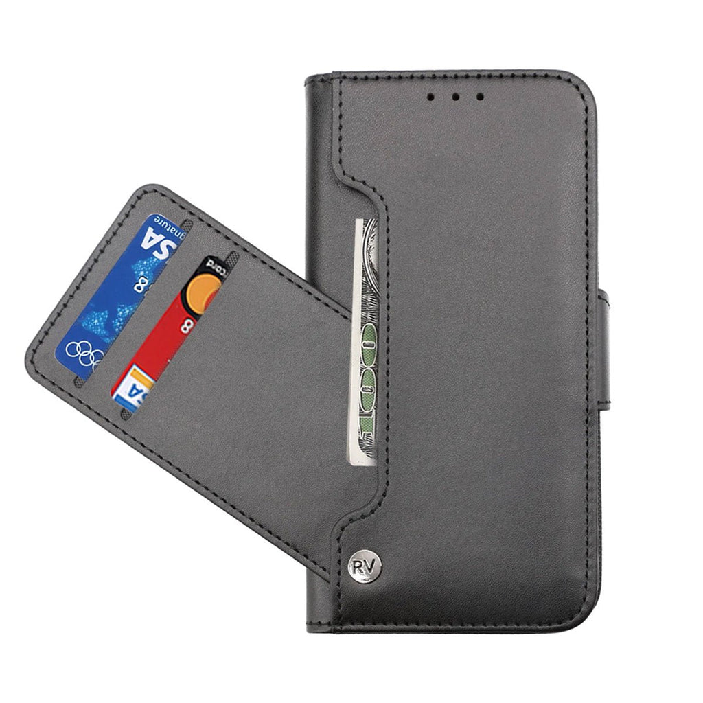 iPhone 14 Pro Plånboksfodral Extra Kortfack Rvelon - Svart - PhonecareMobilskalSvart