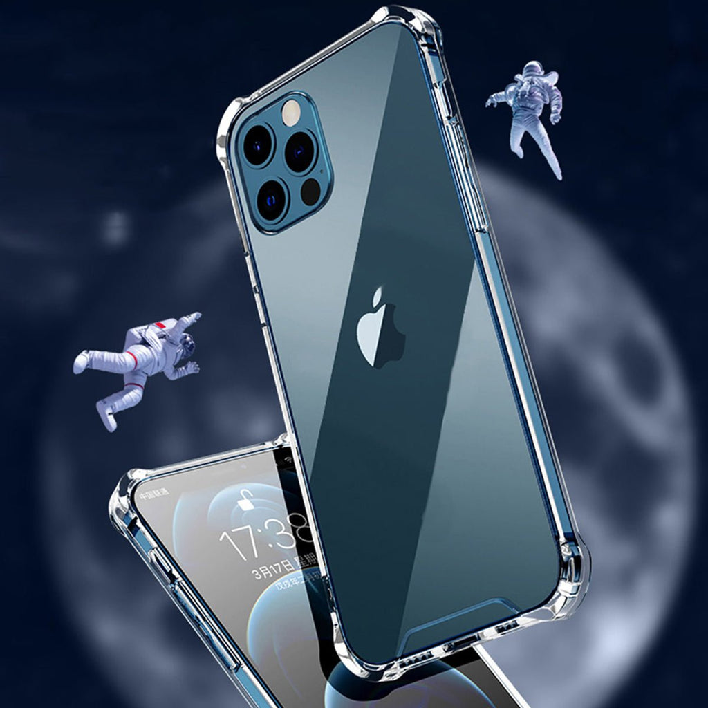 iPhone 14 Pro Skal - Stöttåligt Transparent - PhonecareMobilskalTransparent