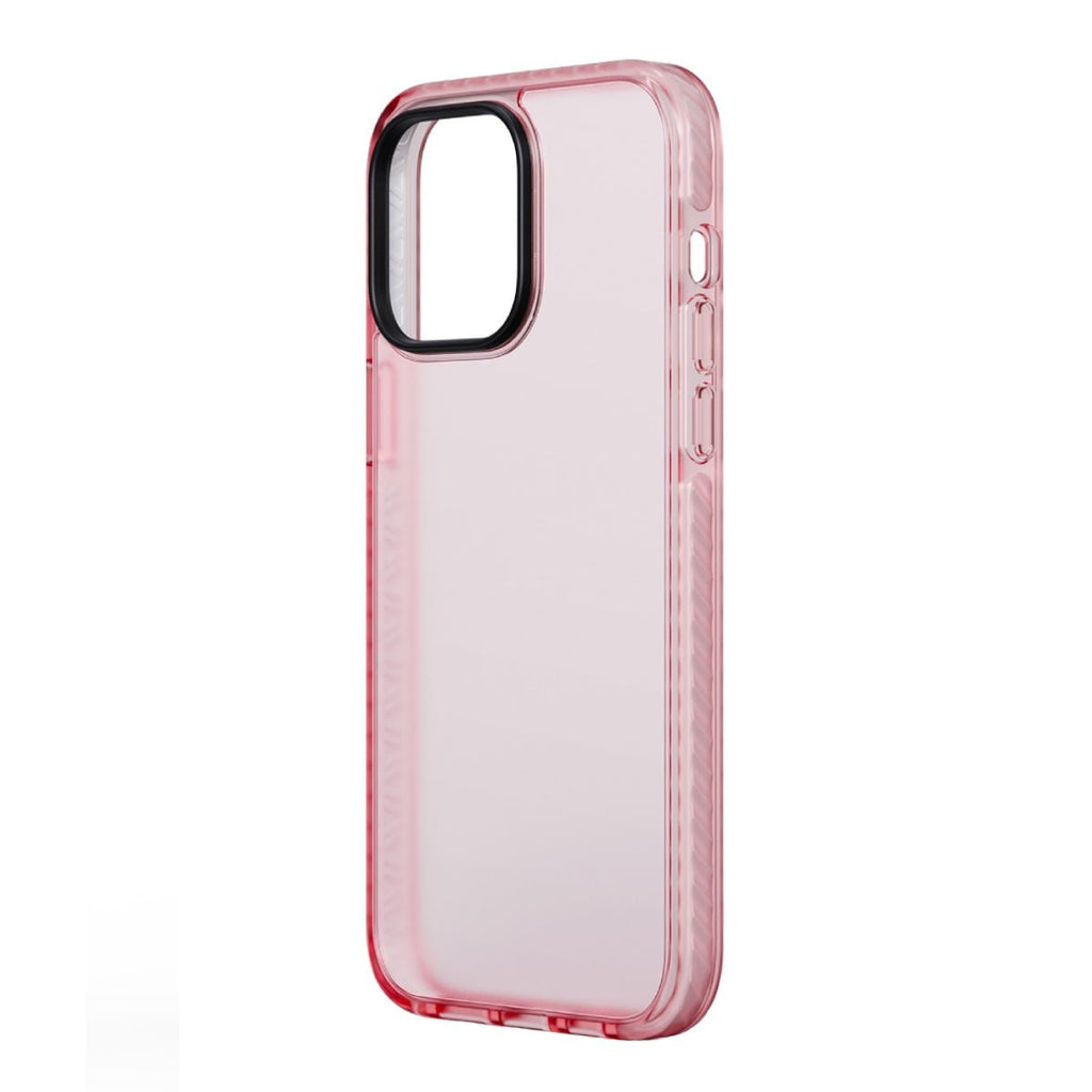 iPhone 14 Pro Stöttåligt TPU Mobilskal - Rosa - PhonecareMobilskalRosa