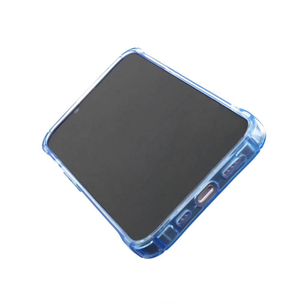 iPhone 14 Stöttåligt Skal med Korthållare - Blå - PhonecareMobilskalBlå