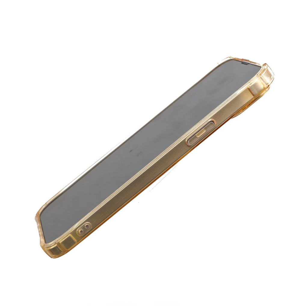 iPhone 14 Stöttåligt Skal med Korthållare - Gul - PhonecareMobilskalGul