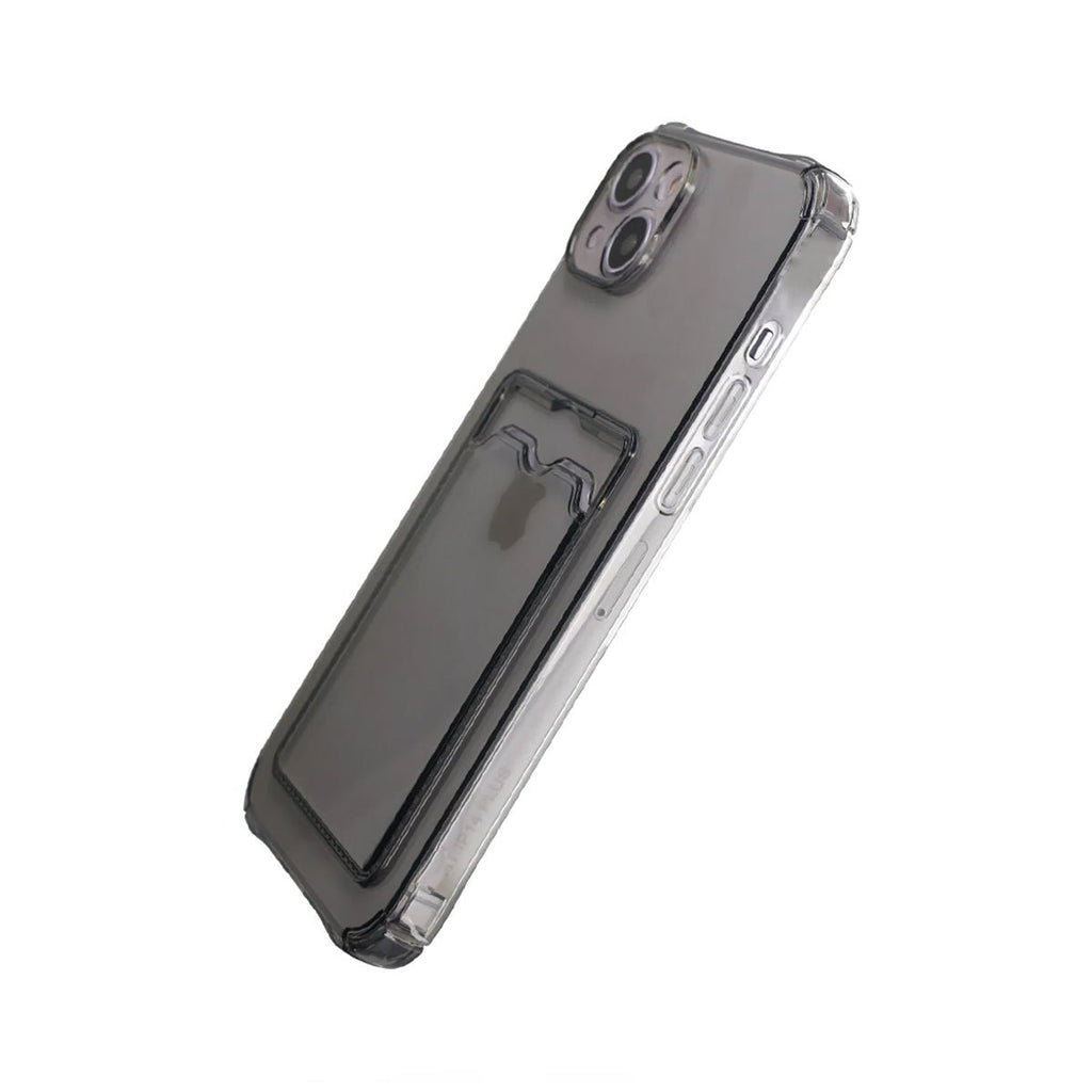 iPhone 14 Stöttåligt Skal med Korthållare - Svart - PhonecareMobilskalSvart